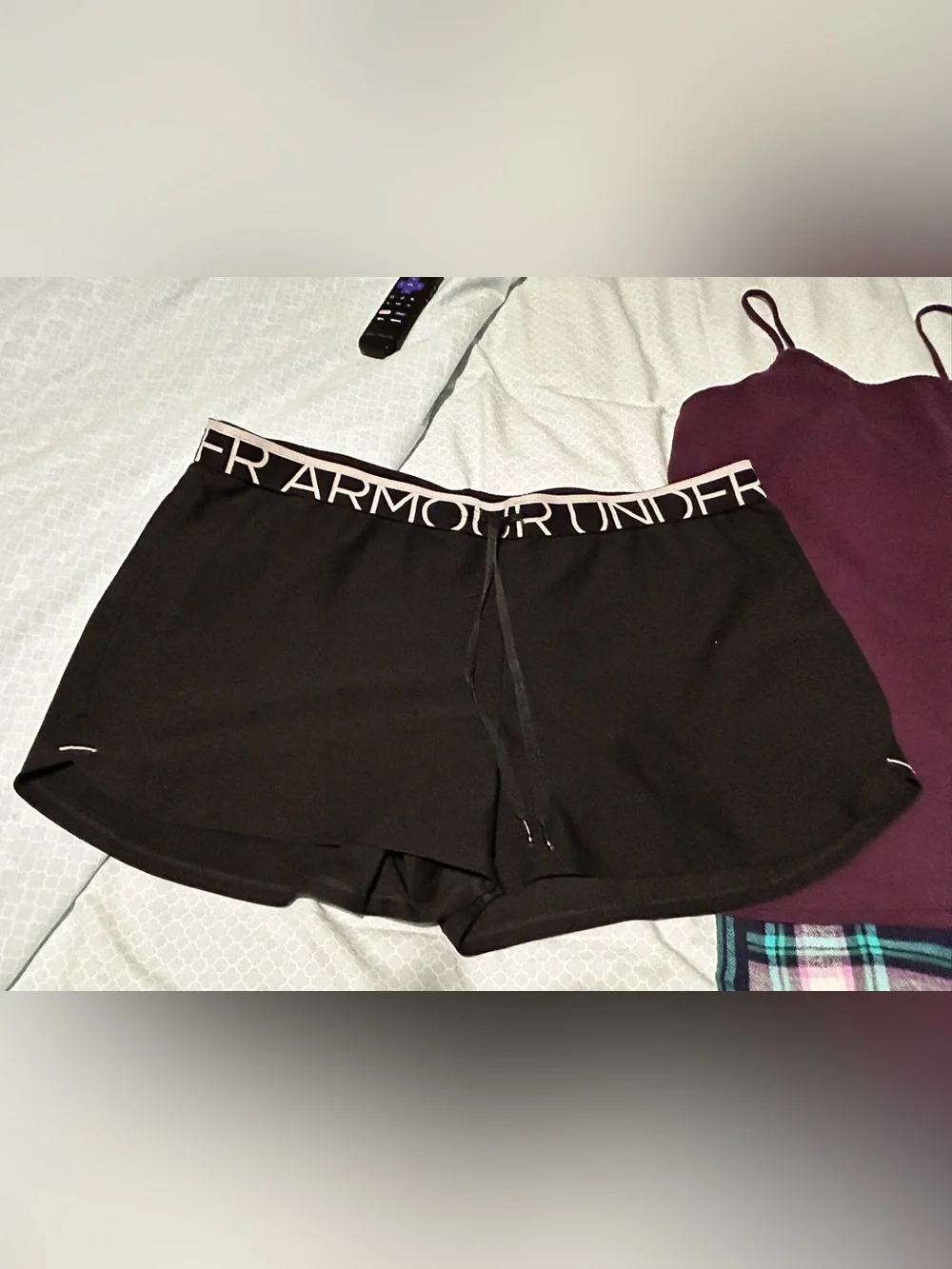 PJ shorts and tank top